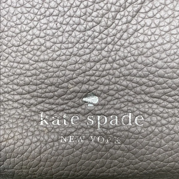 Kate Spade Talia Small‎ Triple Compartment Satchel Shoulder Bag Soft Taupe - Picture 6 of 13
